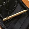 Retro Style Brass EDC Pocket  Pen Sturdy Portable Exquisite Matte Surface Classic Ballpoint Pen
