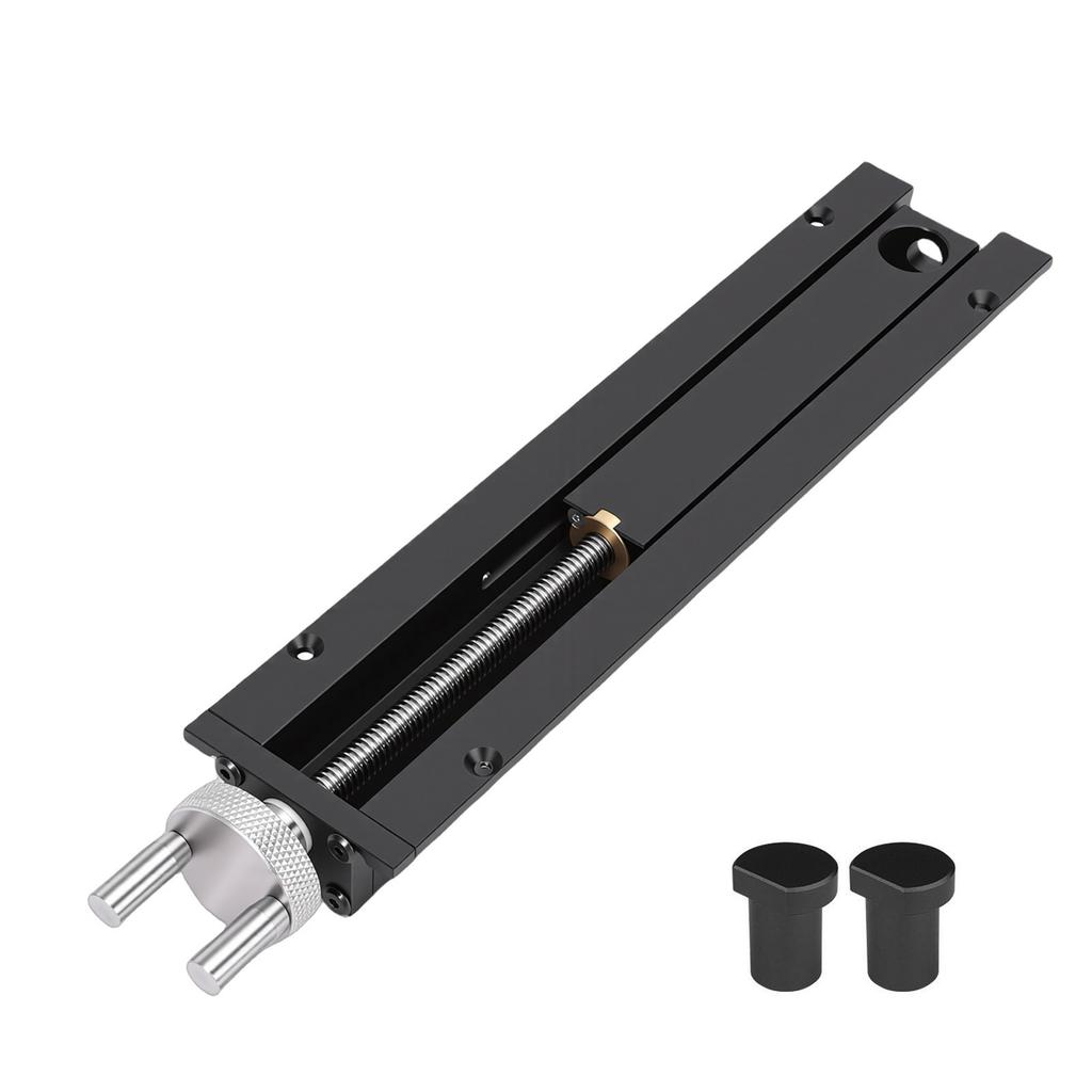 Workbench Tail Vise 0 110mm Stroke Woodworking Table End Vise Inertial Fixture with 2 Tenon Stopper