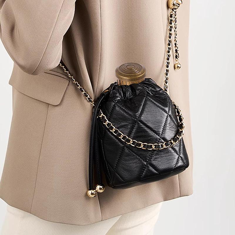 Open Size Expandable Gate Purse Clasp Accessories Pen Bag Coin Cylinder Evening Clutch With Loops Retractable