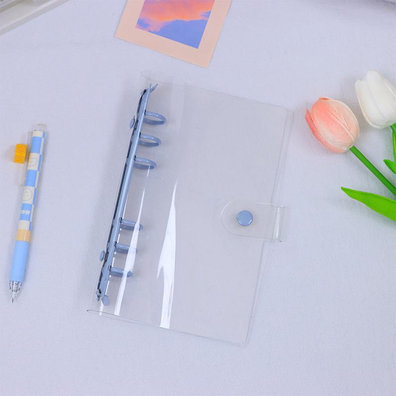 2026 Calendar A5 A6 6-hole Hand Account Loose-leaf Calendar Partition PP Frosted Transparent Protective Pad