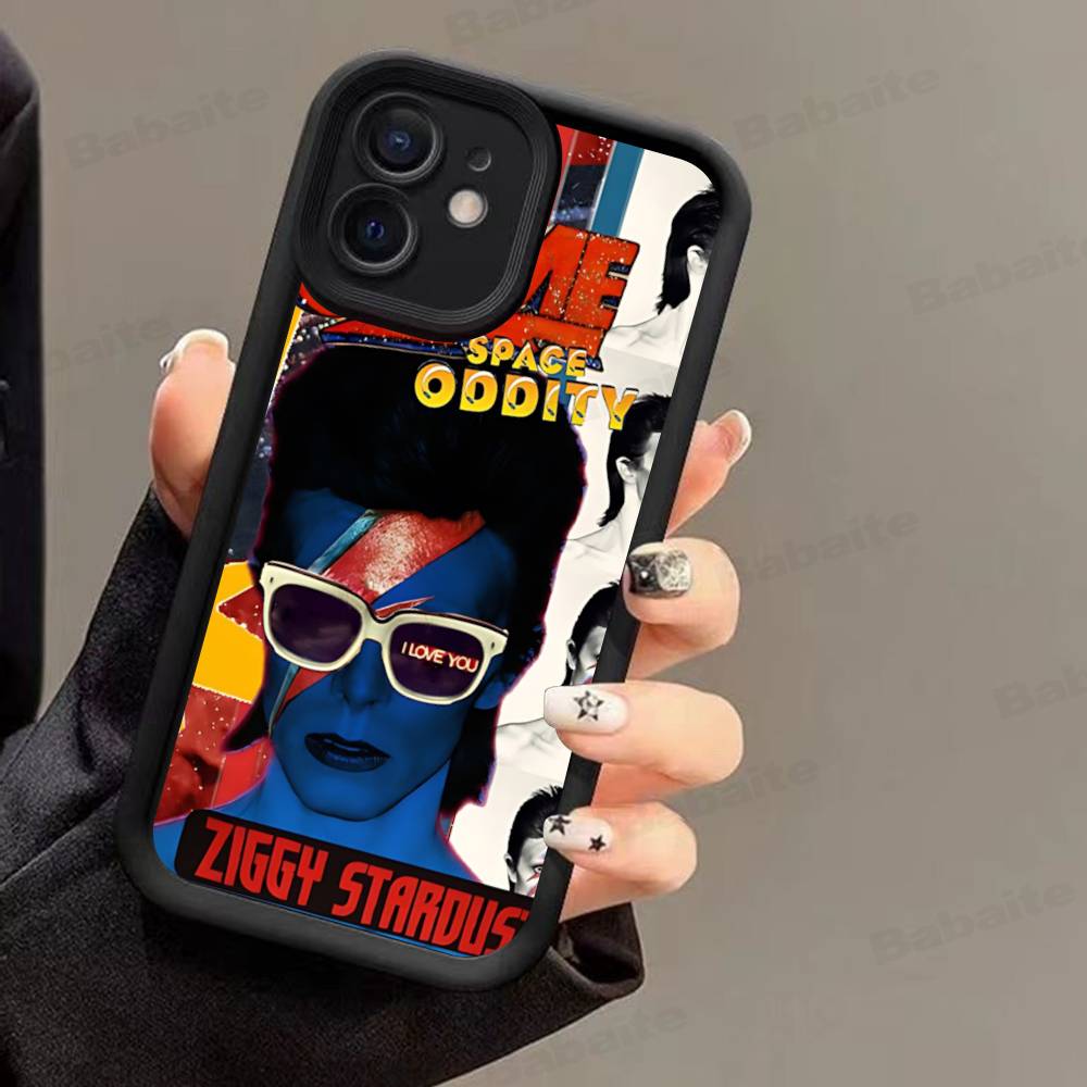 Classic D-DavidS Singer B-BowieS Phone Case For IPhone 17 16 15 14 13 12 11 Air Plus Pro Max Soft Back Cover