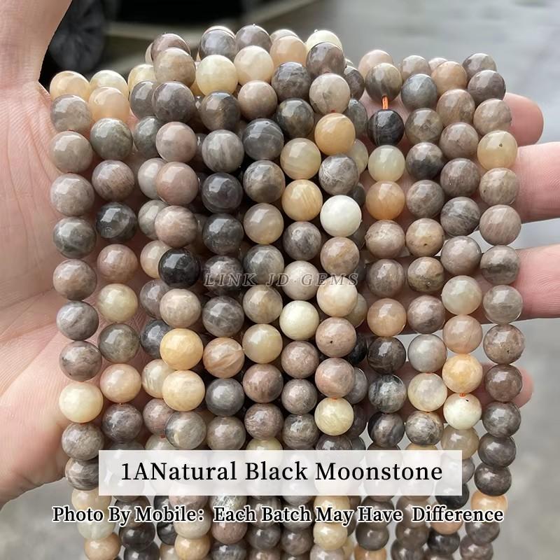 1A Natural Stone Dark Red Garnet Bead Round Loose Spacer 4 6 8 10mm Pick Size For Jewelry Making Diy Necklace Bracelet Accessory