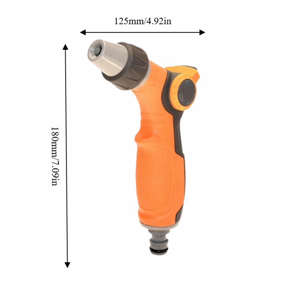 Ergonomic Garden Hose Sprayer ABS, TPR Garden Spray Nozzle Durable Water Sprayer Watering Garden