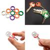 32Pcs Plastic Key Covers Tags Soft Rubber Key Identifiers Standard Flat Organization House Key Colorful Key Toppers