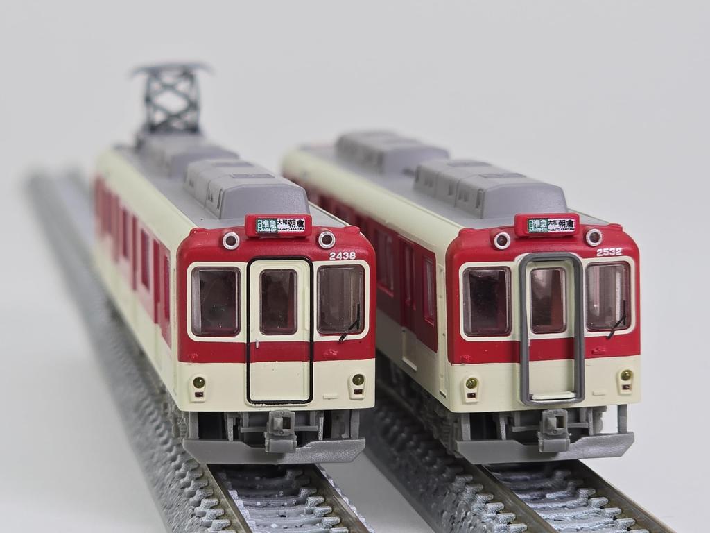 Tomytec Railway Collection Tetsuro Kinki Nippon Railway 2430 Series Set Diorama Supplies 335610 4-Car