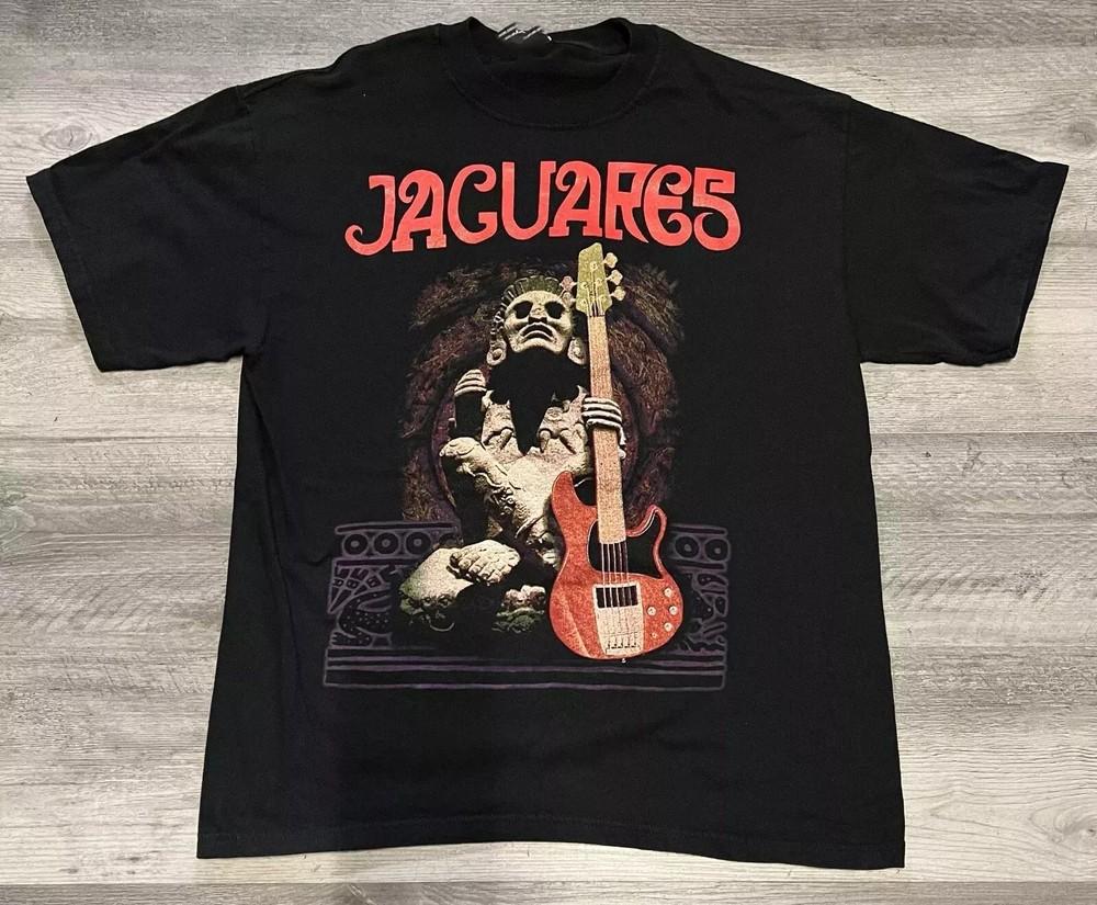 

Винтажная футболка Jaguares 90-х, бутлег, унисекс, размер от S до 5XL, унисекс, футболка XL