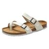 2026 Women'S Slide Sandals Flip Flops Casual Slip On With Unslip Rubber Outsole And Suede Upper Sandal Sandales Femmes éTé