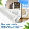 Air Conditioning Insulation Cover Set Universal Easy to Install Portable AC Hose Insulation Sleeve Air Conditioner Hose Cover Wrap