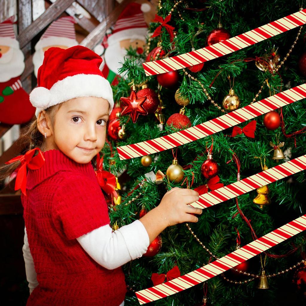 Caution Tape Christmas 16.4ft Glow In The Dark Seasonal Decor Holiday Hazard Warning Tapes For Event Planners Party Organizers