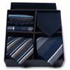 Tie Men'S Dress Business Sigong Grid Gift Box Set Striped Hand Type 8Cm With Gift Box Packaging
