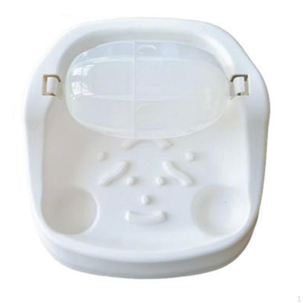 SlowFeeding Bowl with Rotating Chamber FoodDispensing Slow Feeder Interactive Dish for Fast