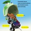 Phone Mount for Motorcycle Anti Vibration Sunshade Stand Bike Phone Holder Sun Visor for Most Smartphones Electric Scooter Road