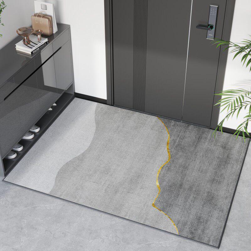 Light Luxury Door Floor Mat Entry Door Entrance Entrance Door Mat Entry NonSlip Foot Mat Crystal Velvet Floor Mat