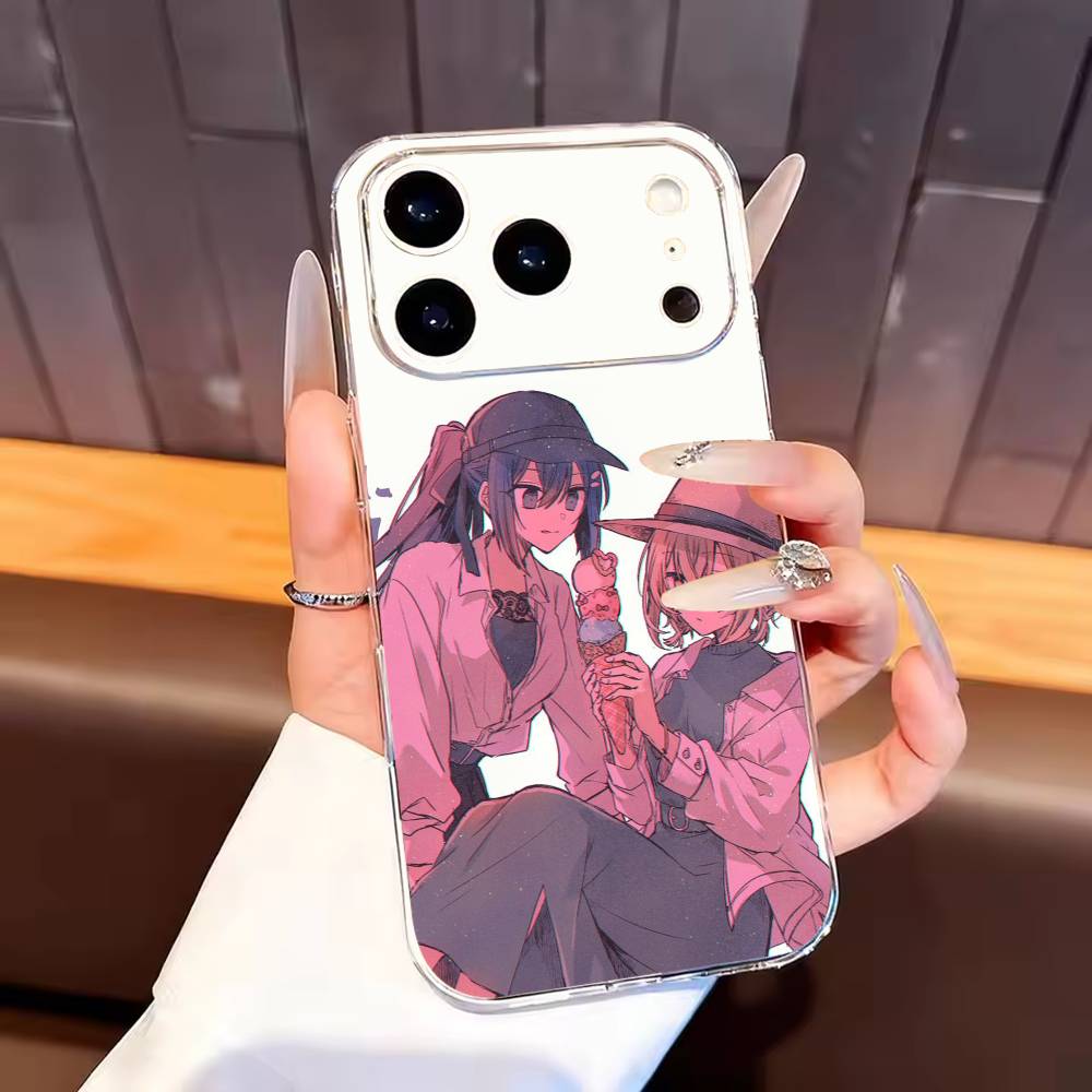 This Monster W-Wants to Eat Me Phone Case For iPhone17,16,15,14,13,12,11 Plus,Pro Max Soft Transparent Cover