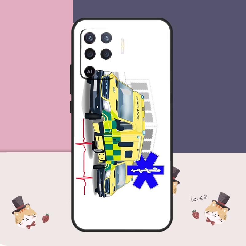 

EMT EMS Ambulance Case For Oppo A77 A17 A57 A40 A78 A54 A74 A94 A76 A16 A96 A18 A60 A80 A38 A58 A98 A15 A5 Pro OPPO A76