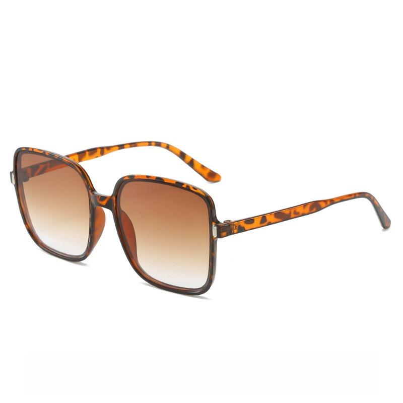 Vintage Men Women Big Sunglasses Men Square Shades Brand Designer Unisex Sun Glasses Gradient Lense Male Female Sunglasses Uv400