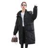 Down and Cotton Jacket Women's Mid-length 2025 New Korean Version Loose Cotton Jacket Plus-size Thickened Hooded Winter Jacket