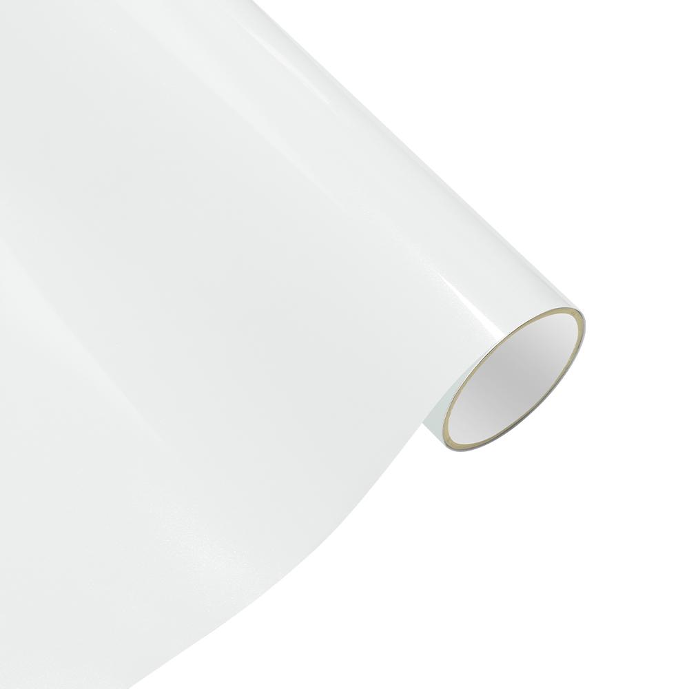 

Car Wrapping Vinyl Film Glossy Pearl White PET Foil Sticker Sheet Vehicle Decal Car Wrap Foil Auto Decor Sticker Air Bubble Free 0.5mx1.52m