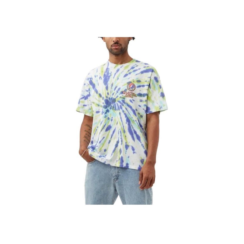 Levis X Grateful Dead Tie-Dye Pattern Straight T-Shirt Men Tops Multicolor A1204-0000