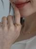 Before Moonrise Plum Heart Ring Sr209G