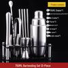 Set shaker pentru cocktailuri ZISIZ pentru începători
