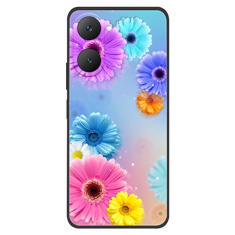 Case For Vivo Y28S Y18 Cases Y18E Y03 Y36T 4G 5G Y28E T3 Lite 5G Soft TPU Silicone Phone Cover For Vivo Y36T 4G Black Back Shell
