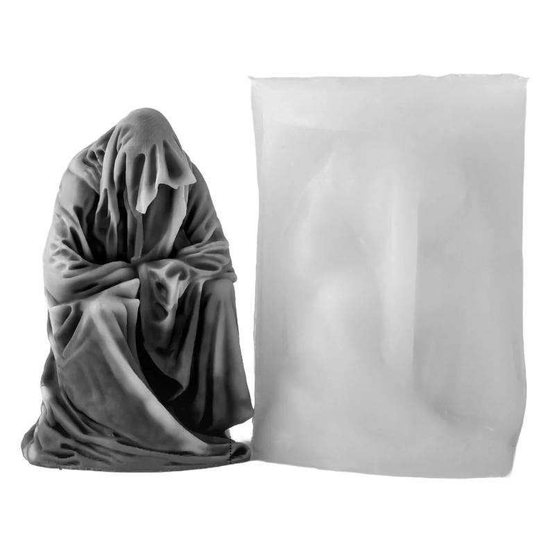 

Пищевой силиконовый молд для изготовления свечей, уникальные дизайны мечников для Хэллоуина, поделок и украшения дома