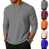 Herrtopp med raglanärm och trekvartsärm