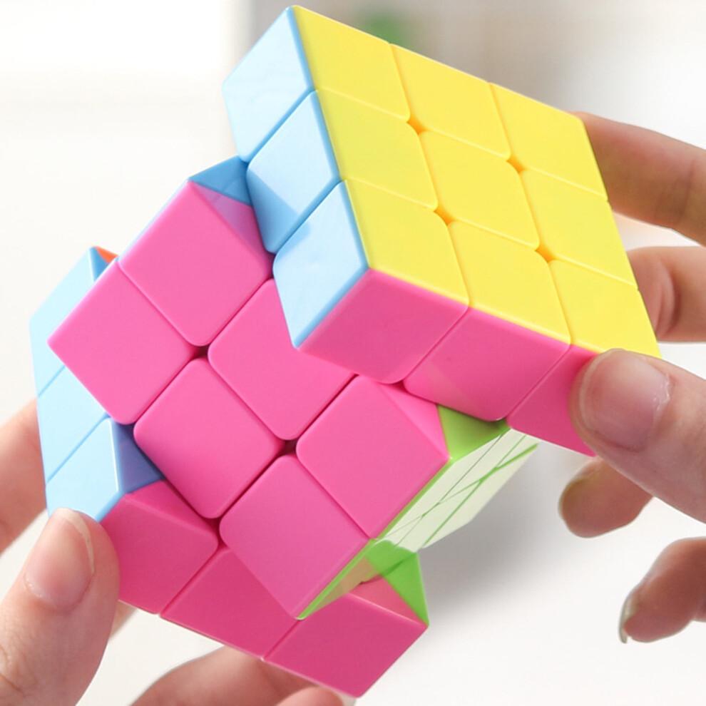 ZTGD Professional Speed Cube Puzzle Toy 2x2x2 2x3x3 3x3x4 Candy Color Smooth Cube Toy Kids Educational Toy Teens Adults Funny Fidget Toy