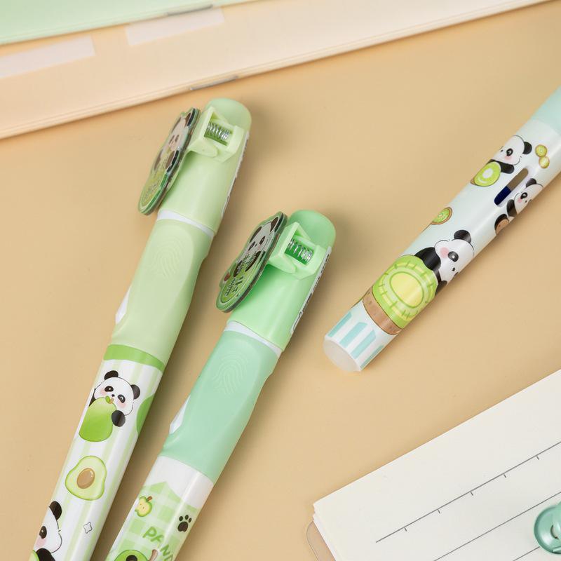 Heat Erasable Fountain Pen Set with Cute Bookmarks and Refillable Cartridge for Students