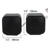 2Pcs Mini Tweeter Speakers Car Audio Sound Loudspeaker 500W 12V Black Universal Fit for Most Cars