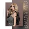 Women's  Simulation Wig 13*4 Lace Front Wig Ombre Blonde Body Wavy Beauty Decoration  Kanekalon Wig