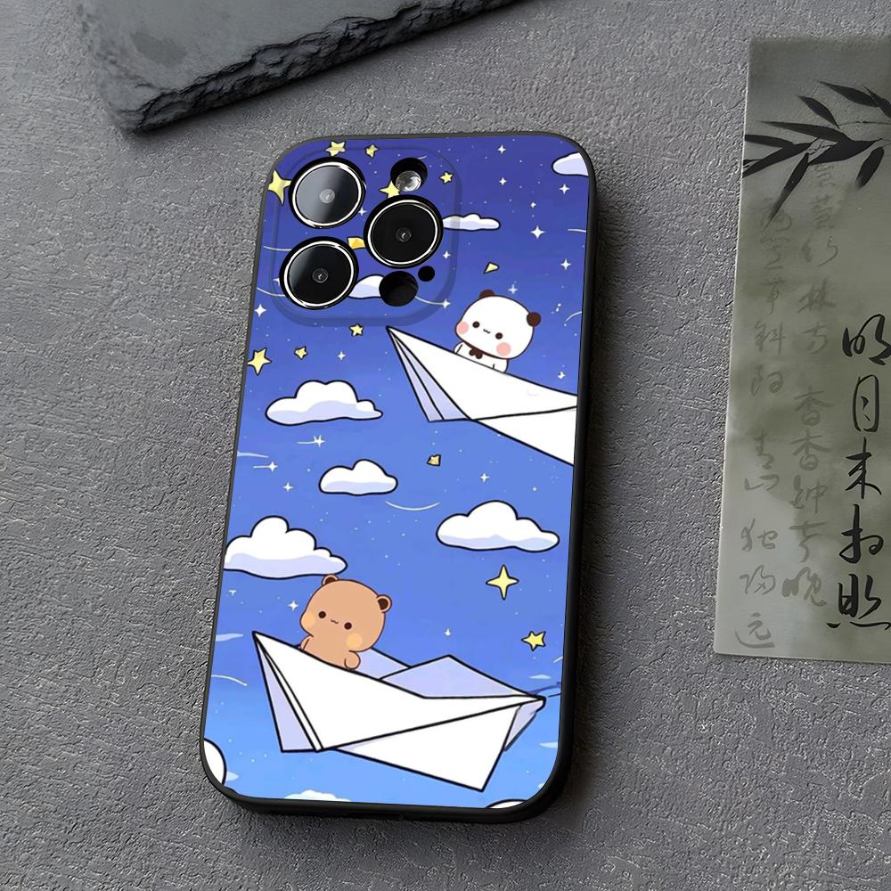 BUBU DUDU Cartoon Phone Case Funda For Iphone 13 17 16 11 15ProMax 14 12 Pro Xs Max Mini Xr X 7 8 6 6s Plus Covers