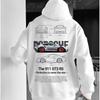 Womens Gothic Oversized Hoodie Long Sleeve Harajuku Sweatshirt Vintage Hip Hop Casual Pullover