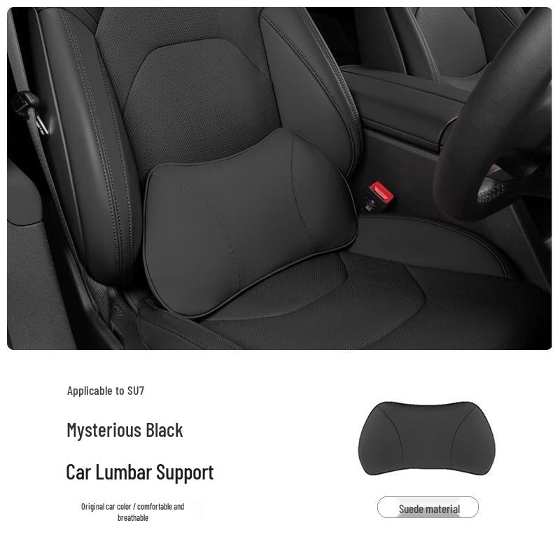 Xiaomi SU7/Ultra/YU7 Magnetyczny Zagłówek Podparcie Szyi i Lędźwi Skórzana Poduszka