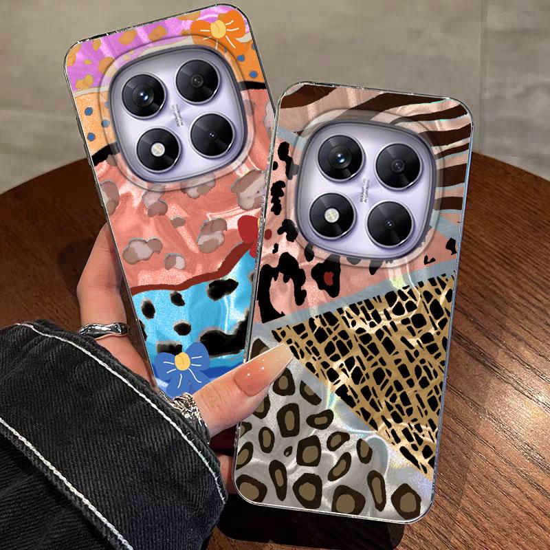 Case For Redmi Note 14 13 15 Pro 5G 13 13C 14C 15C A3 A5 Phone Cover Summer Vibes Funny Snow Mountain Bumper Protective Silicone