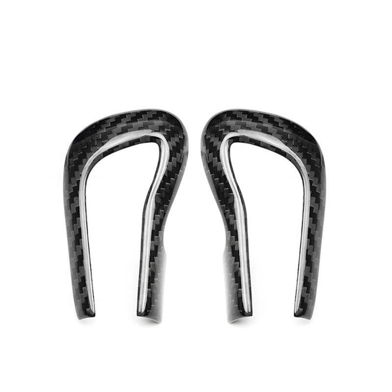 Carbon Fiber Shifter Cover Knob Trim For Mazda CX-30 CX30 -2025 Car Center Console Gear Shift