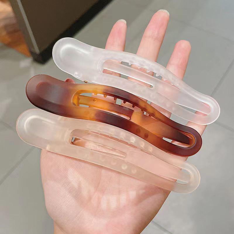 Matte duckbill clip, large hair clip for women, large hair clip at the back of the head, broken hair clip, grab hair clip, large