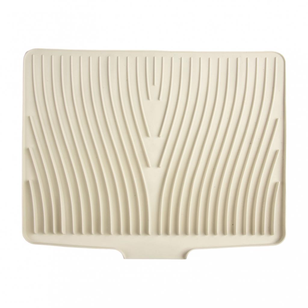 Silicone Non Slip Drying Mat with Drainage Lip for Kitchen Convenience
