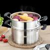 Sheng Bide Bole Double Layer Stainless Steel Steamer