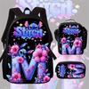 Stitch Backpack for Kids Students Large Capacity Lightweight Cartoon School Bag
