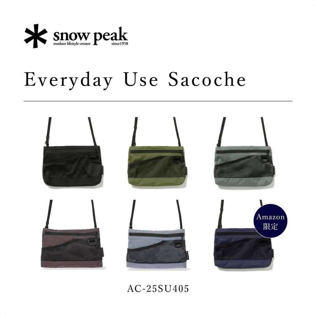 Everyday Use Sacoche Shoulder Bag Gray 2L [Snow Peak] - Stain-resistant, Heat-resistant - -