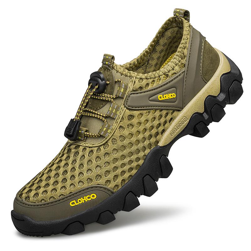 Clohoo Mesh Shoes Thick Rubber Sole