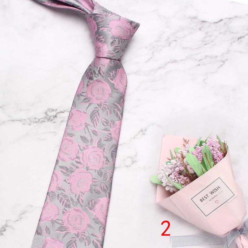 Rael Business Series Tie 8Cm Polyester Silk Business Suit Jacquard Tie Bulk Tie