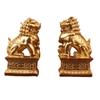 Figurine Large And Small Sizes For Home Doorway Decoration Office Desktop Alloy Resin Craft Gift Lion