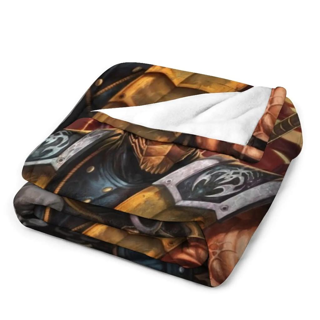 Scorpion Mortal Kombat Throw Blanket Soft Big Blanket fluffy blanket Sofas Polar blanket