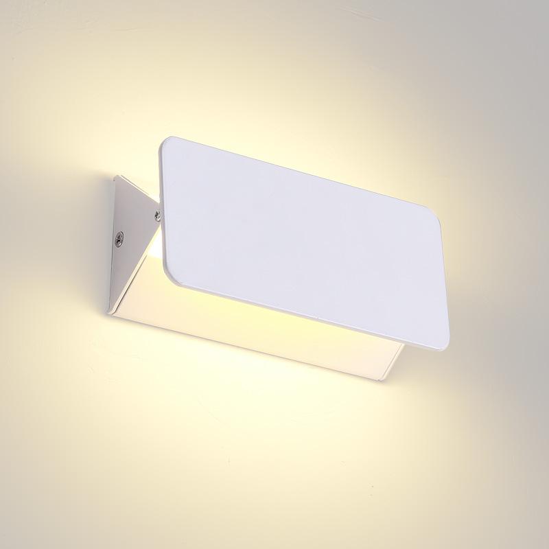 

Modern Adjustable Minimalist Wall Lamp for Hotels and Homes White 160x80x55mm-6W