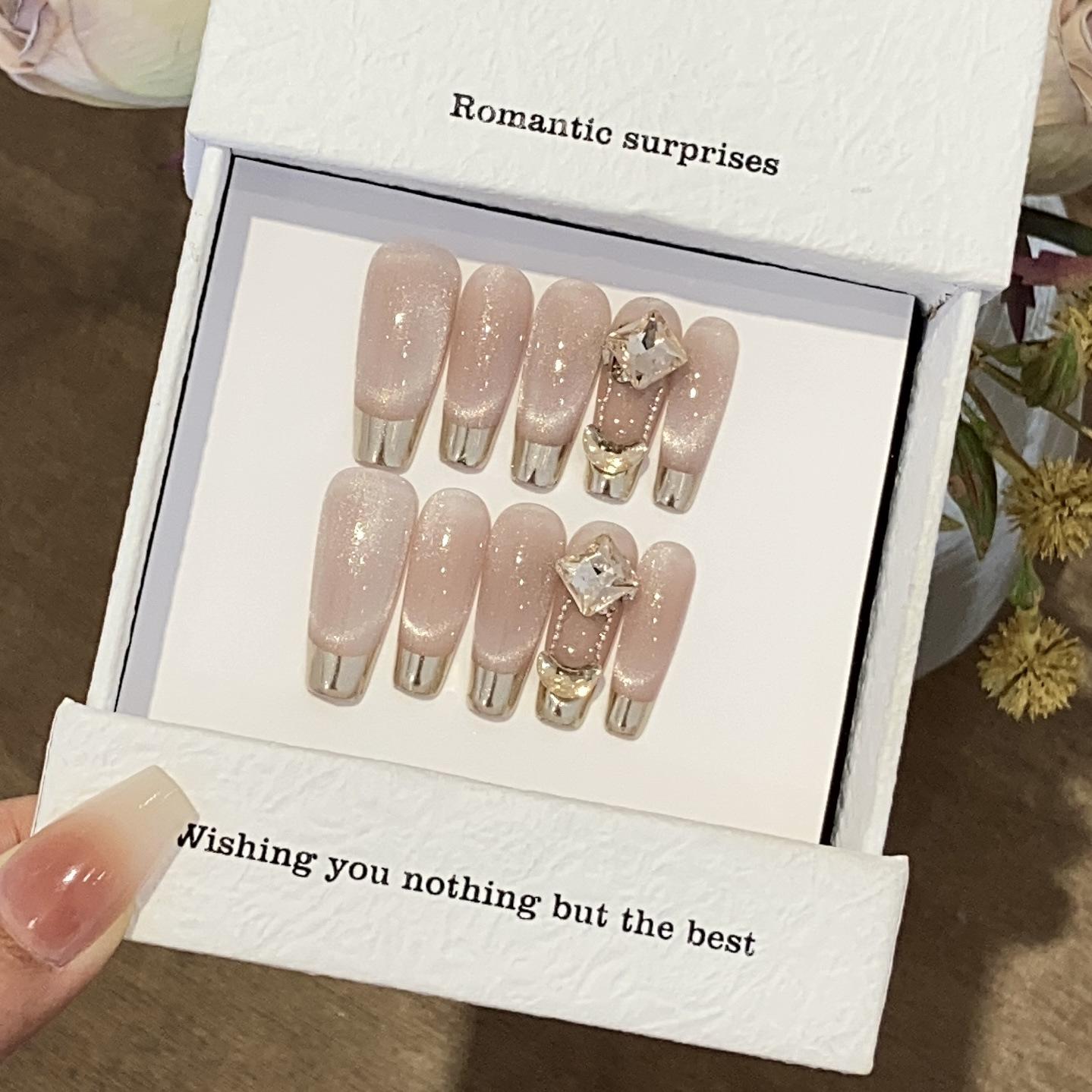 

Ручная работа Продвинутое Волшебное Зеркало Французский Мигающий Кошачий Глаз Метод Золочения M