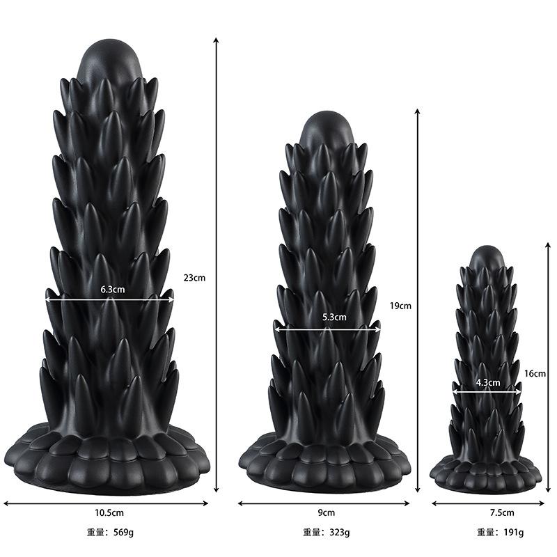 New Luminous Mixed Color Adult Product Anal Plug Outdoor SM Toy For Women's Backyard Stimulation Anal Expansion Masturbator
