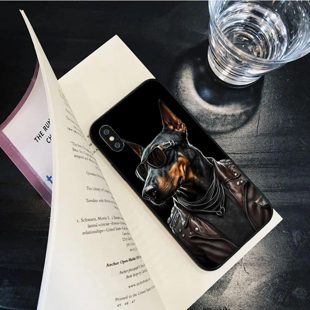 Doberman Phone Case For iPhone Samsung Galaxy Redmi Xiaomi Oppo OnePlus Note S A 7 8 9 10 11 12 13 14 20 21 22 23 53 54 Pro Max Plus Ultra TPU Soft